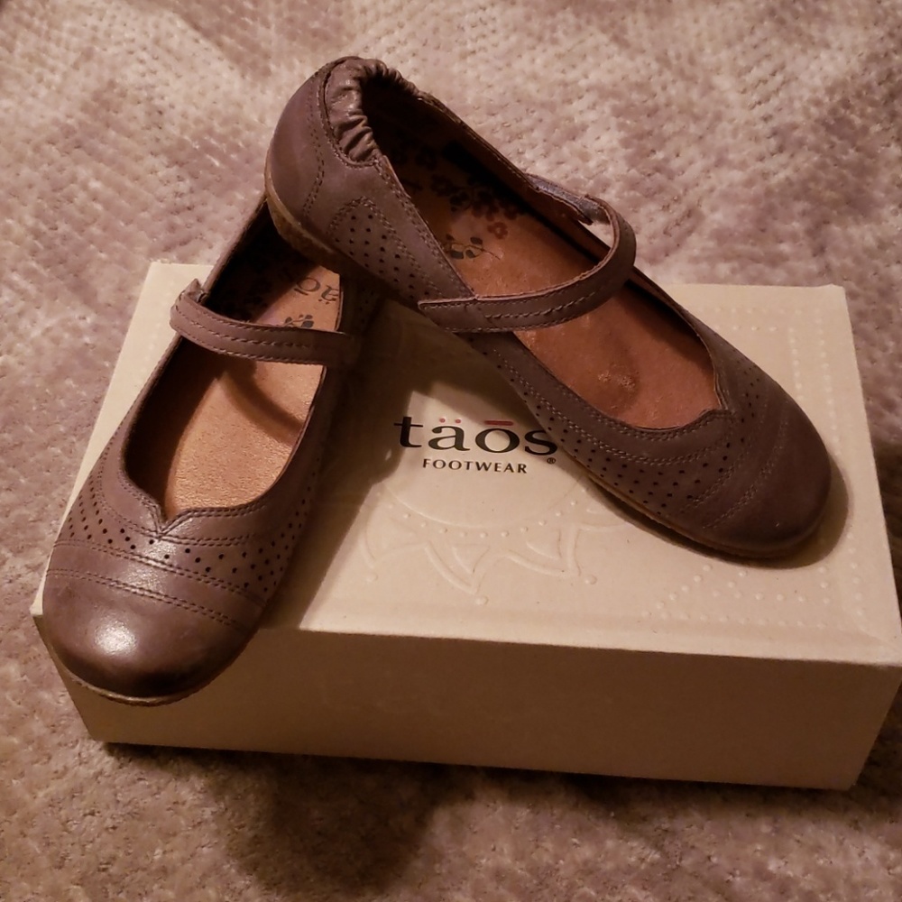 Taos Grey transit Leather Shoes